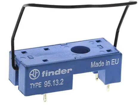 Zoccolo Finder 95 Series per uso con relè Serie 40.31, serie 40.41 - codice 108-4004135