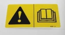 Adesivo leggere manuale - codice 01-82487GT
