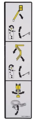DECAL,MANUAL DESCENT - codice 00-1001104864