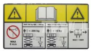 DECAL,CAPACITY (230KG,360KG) - codice 00-1705942