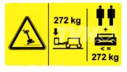 1 - ADESIVO SICUREZZA - Codice 100-82546GT