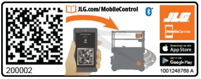 JLG MEWP SCISSOR MOBILE CONTROL KIT - codice 00-1001250532