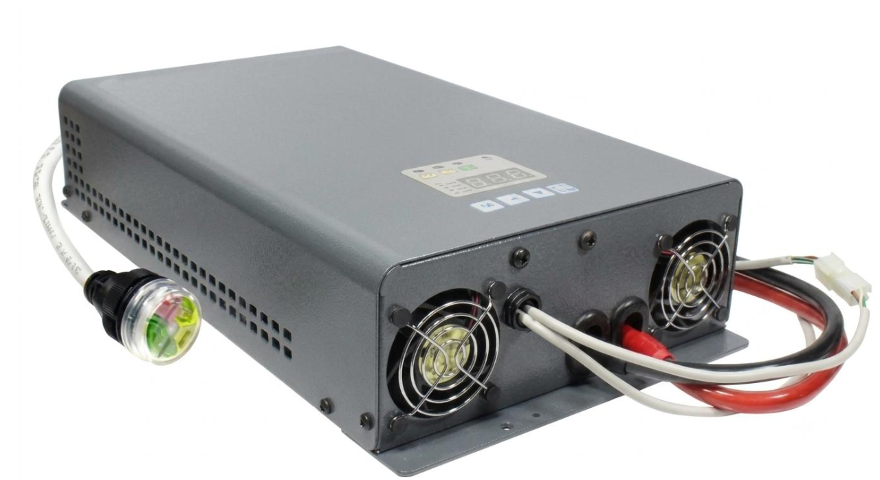 Caricabatterie alta frequenza 48V 45A + led + relè - codice 107-RB001005.SUS