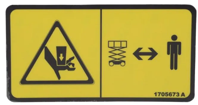 1 - DECAL,CRUSHING CE - Codice 00-1705673
