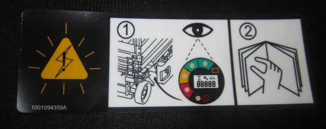 1 - DECAL,TROUBLESHOOTING ES - Codice 00-1001094359
