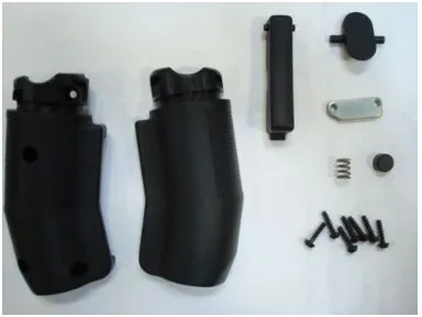 Joystick handle set,complete - codice 01-97014GT