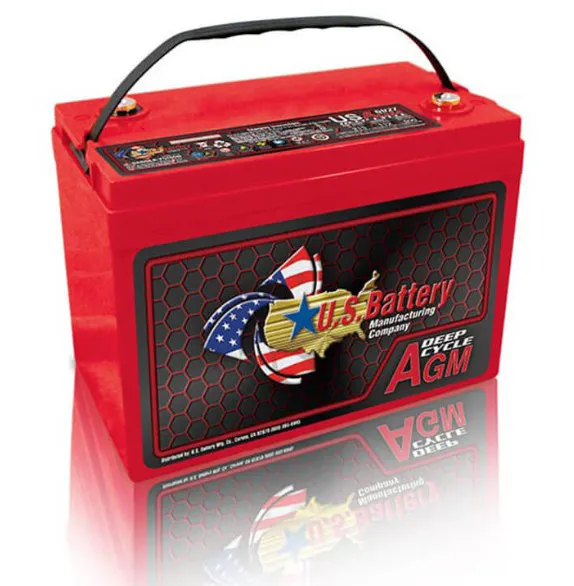 Batteria US Battery tipo US 27 DC , 12V 89 AHC5-105 - codice 103-US27DC
