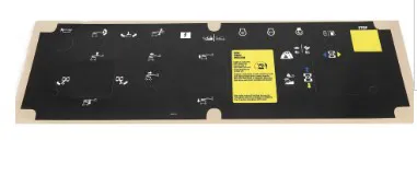 DECAL,PLATFORM CONTROL PANEL** - codice 01-82238GT