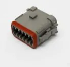 CONN, PLUG, 12 WAY, DEUTSCH, DT, GRAY - codice 01-119061GT