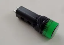 Lampada di controllo verde 12-24V diam. 16 - codice 02-2442202040