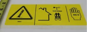 DECAL,SYM-SIDEFORCE 400N - codice 01-82905GT
