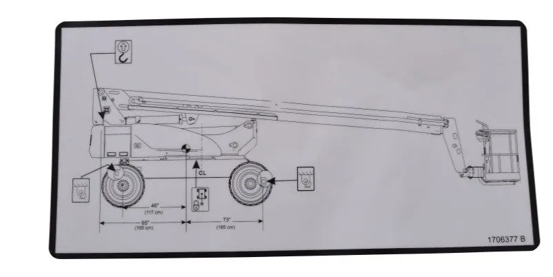 DECAL, LIFT DIAGRAM - codice 00-1706377