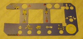 ADESIVO COMANDO ALTO - codice 02-307P217840