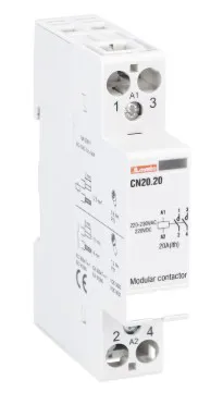 1 - CONTATTORE MOD. 1M 20A AC1 2P 220/230V - Codice 102-10052660