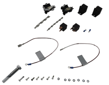 KIT MATERIALE RELE' PER MODIFICA VENTOLA RADIATORE - codice 43-886671
