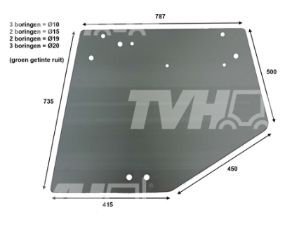 VETRO CABINA - codice 43-600972