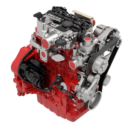 ENGINE,DEUTZ T4I D2.3L3 49HP - D2011 L 03 sn.12204731 - codice 00-1001170693