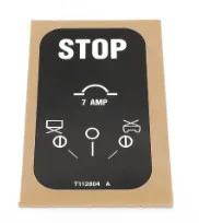 DECAL,GCON PANEL,GS - codice 01-T112804GT