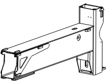 TRAVERSA ALLOGGIAMENTO STAB. SERIE XE E6 - codice 03-W080-14-00
