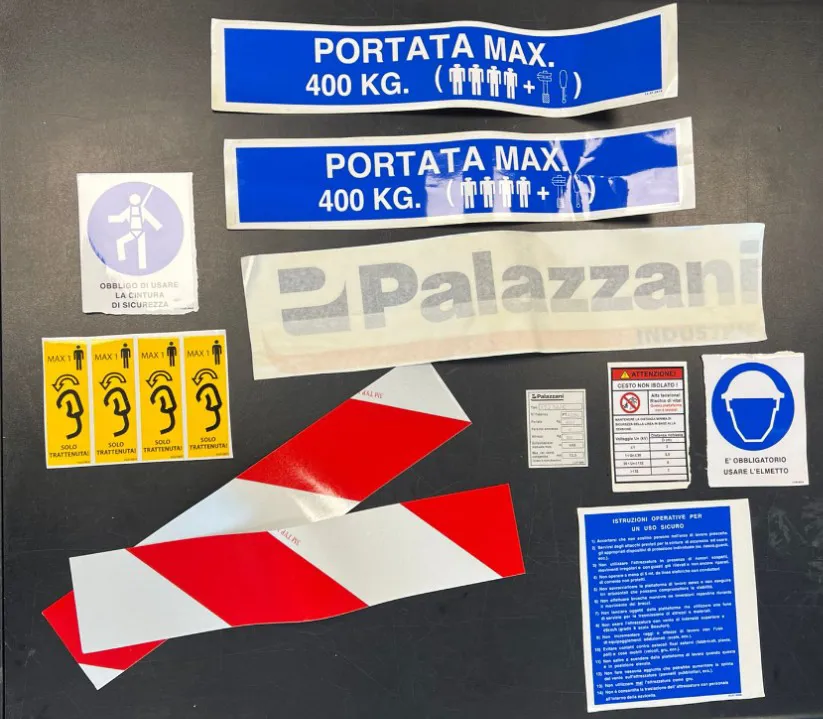 Kit adesivi completo di per XTJ52 - codice 13-NCF0014