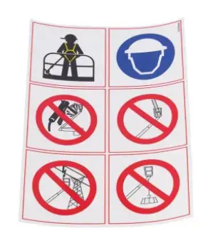 DECAL,SAFETY - codice 00-07878400
