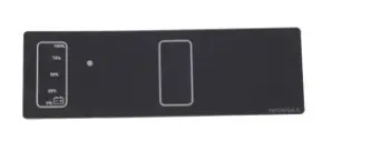1 - TARGHETTA CRUSCOTTO CONSOLE COMANDI - Codice 00-1001245164