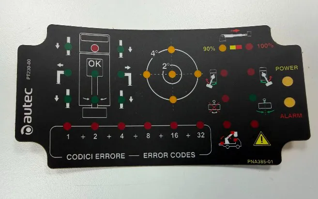 pannello display placca 32 led - codice 46-E002015