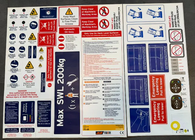 adesivo SP plus (inglese) - codice 00-PTNSP2M902ENG