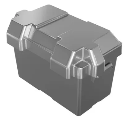 PORTABATTERIE, NERO CON COPERCHIO, GRUPPO 27 - codice 01-1275097GT