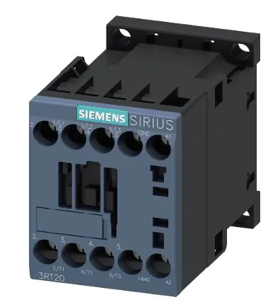 CONTATTORE DI POTENZA 3KW 1L 24VAC S00 VT - codice 102-3RT20151AB01