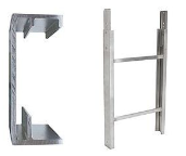 Elemento 0,75 m con viteria (250 kg) - codice 02890