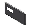 LOWER COVER SHEET RIGHT SIDE - codice 16435G