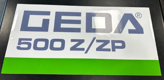 ADESIVO 'GEDA 500Z/ZP' - codice 28596